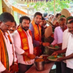 భీమవరం శ్రీభద్రాద్రి సీతారామ.. భారీ అన్నసమారాధనలో, గ్రంధి రవితేజ..