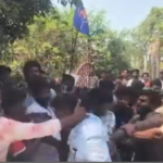 ఆకివీడులో వందలాది పోలీసులు, మత సంఘాలను అడ్డగింపు ..