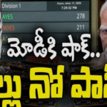 మోడీ ‘మ్యాజిక్’ పనిచేయలేదు.. లోక్ సభలో బిల్లులు వెనక్కి..