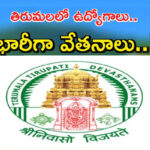 తిరుమలలో TTD  ఉద్యోగాల కోసం పరీక్షలు.. వివరాలు