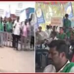 పాలకొల్లు లో రోడ్లపై రొయ్యలు పారబోసిన ఆక్వా రైతులు..