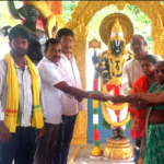 కాళ్ళకూరు శ్రీ వెంకటేశ్వర స్వామికి…1లక్ష కు పైగా విరాళం..