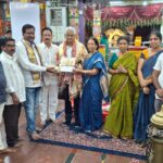 శ్రీమావుళ్ళమ్మవారి ‘స్వర్ణ’ వస్త్ర నిధికి రూ.1 లక్ష, కానుక