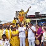 భీమవరం ప్రకాశంచౌక్ లో NTR విగ్రహ ఆవిష్కరణలో కేంద్ర మంత్రి..