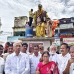 భీమవరం ప్రకాశం చౌక్ లో ‘ఆంధ్ర కేసరి’ విగ్రహం ఆవిష్కరణ