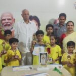 రాష్ట్రస్థాయిలో 6 ట్రోపిలను సాధించిన  భీమవరం UCMAS విద్యార్థులు