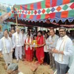 భీమవరం శ్రీభీమేశ్వర స్వామి.. కళ్యాణ మండపానికి శంకుస్థాపన
