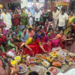 2000 కేజీల స్వీట్స్ తో శ్రీమావుళ్ళమ్మవారికి ‘సారె’ సమర్పణ