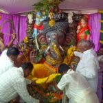 భీమవరంలో పలు చోట్ల చవితి వేడుకల్లో ఎమ్మెల్యే అంజిబాబు