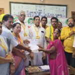 భీమవరం TDP కార్యాలయంలో ప్రజల నుండి అర్జీలు స్వీకరణ