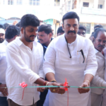 ‘కాళ్ళ’ బస్సు స్టాండ్‌, ఆయుర్వేద వైద్యశాలను ప్రారంభించిన రఘురామా..